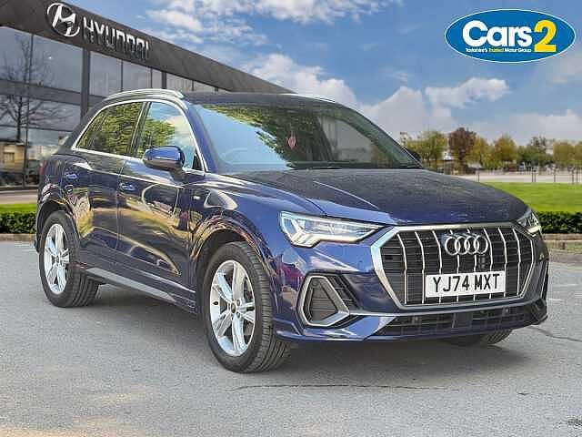 Audi Q3 35 TFSI S Line 5dr [Leather] Blue