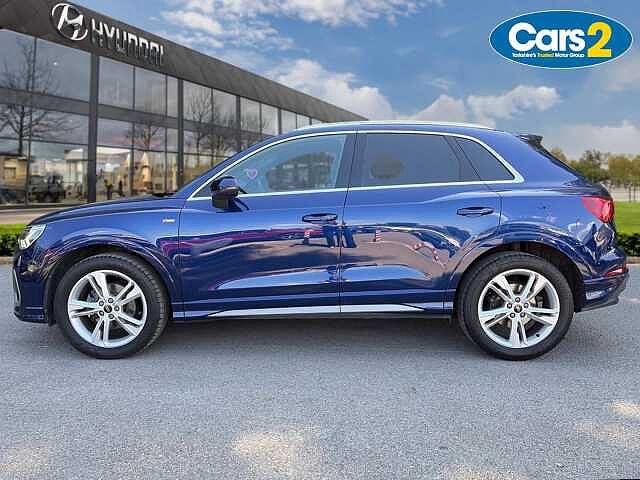 Audi Q3 35 TFSI S Line 5dr [Leather] Blue