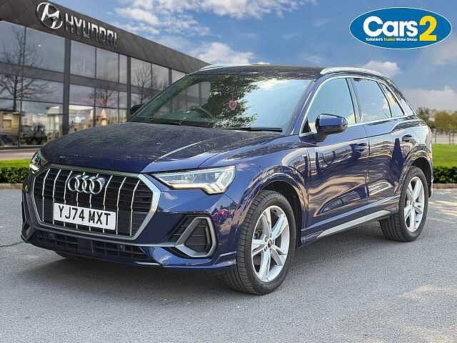 Audi Q3 35 TFSI S Line 5dr [Leather] Blue